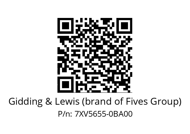   Gidding & Lewis (brand of Fives Group) 7XV5655-0BA00