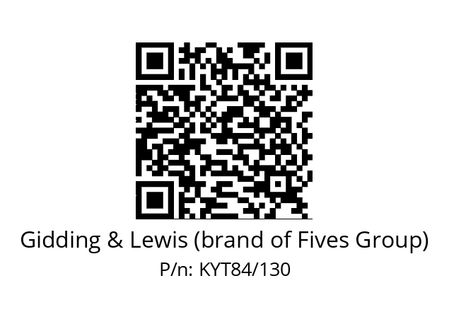   Gidding & Lewis (brand of Fives Group) KYT84/130