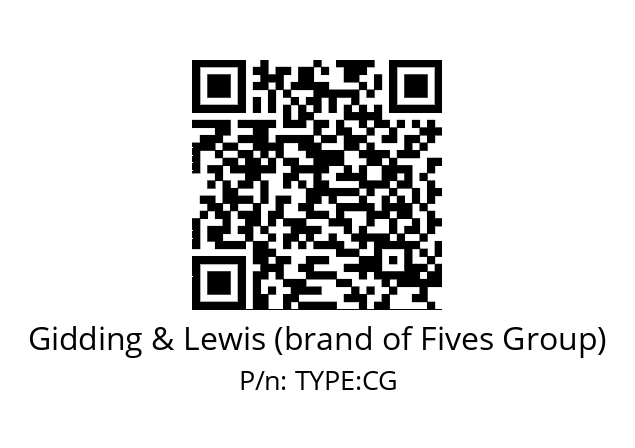   Gidding & Lewis (brand of Fives Group) TYPE:CG