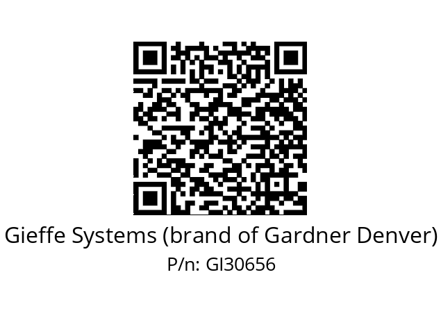   Gieffe Systems (brand of Gardner Denver) GI30656