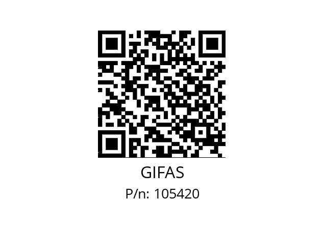   GIFAS 105420