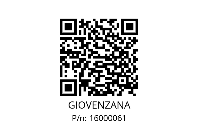   GIOVENZANA 16000061