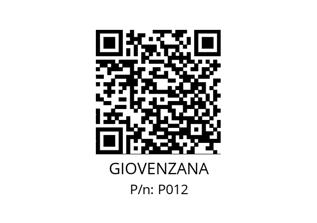   GIOVENZANA P012