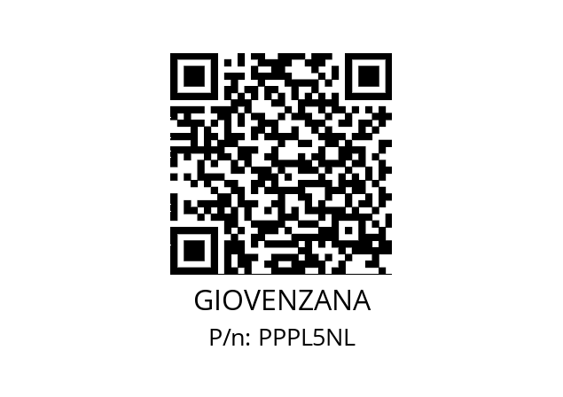   GIOVENZANA PPPL5NL