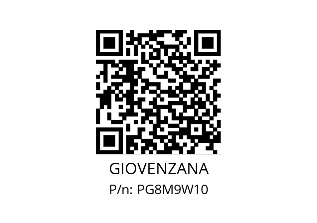   GIOVENZANA PG8M9W10