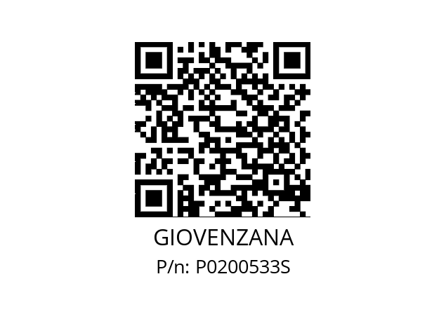   GIOVENZANA P0200533S