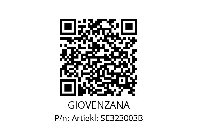   GIOVENZANA Artiekl: SE323003B