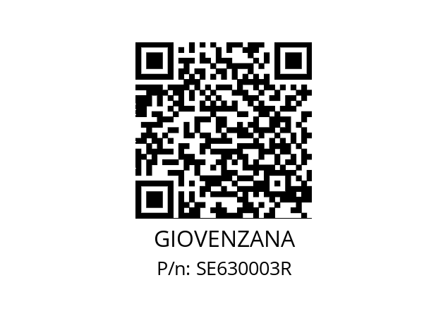   GIOVENZANA SE630003R