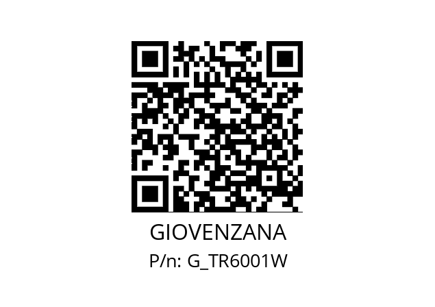   GIOVENZANA G_TR6001W