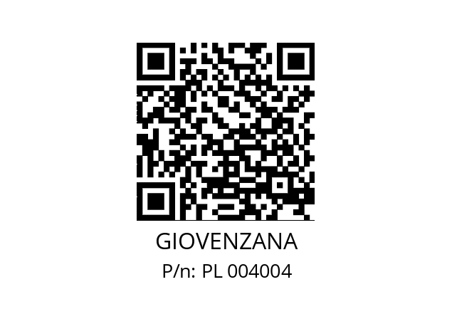   GIOVENZANA PL 004004