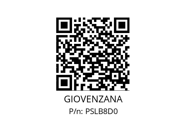   GIOVENZANA PSLB8D0