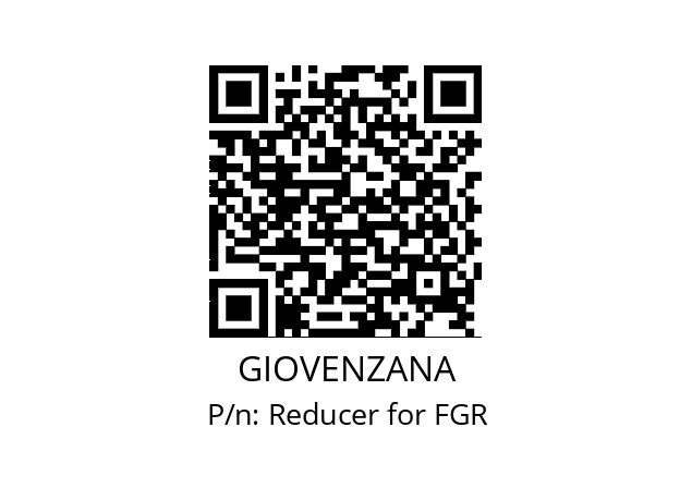   GIOVENZANA Reducer for FGR