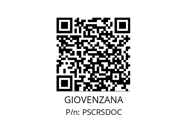   GIOVENZANA PSCRSDOC