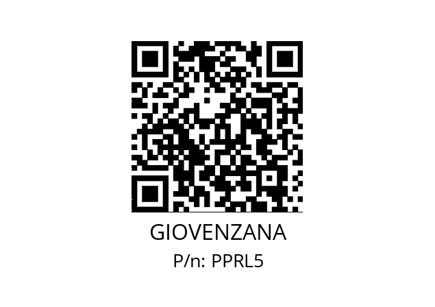   GIOVENZANA PPRL5