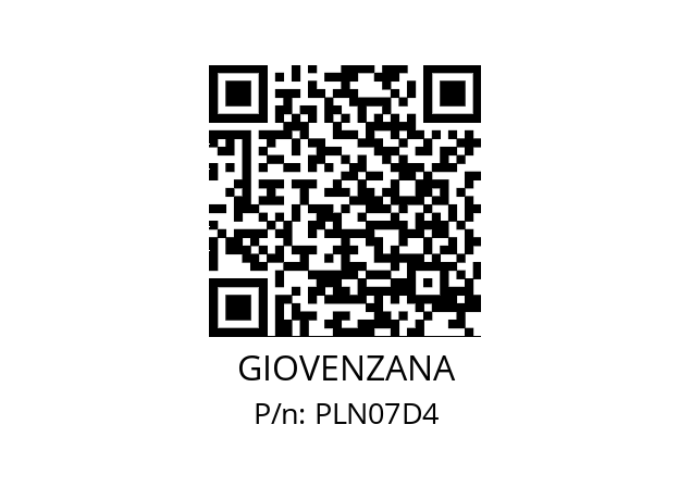   GIOVENZANA PLN07D4