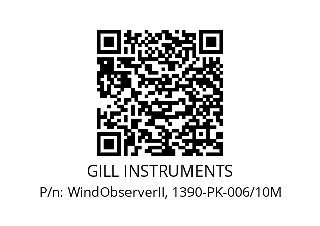   GILL INSTRUMENTS WindObserverII, 1390-PK-006/10M