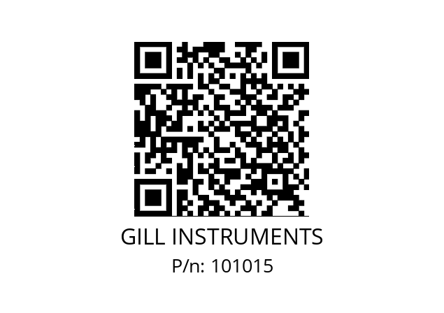   GILL INSTRUMENTS 101015