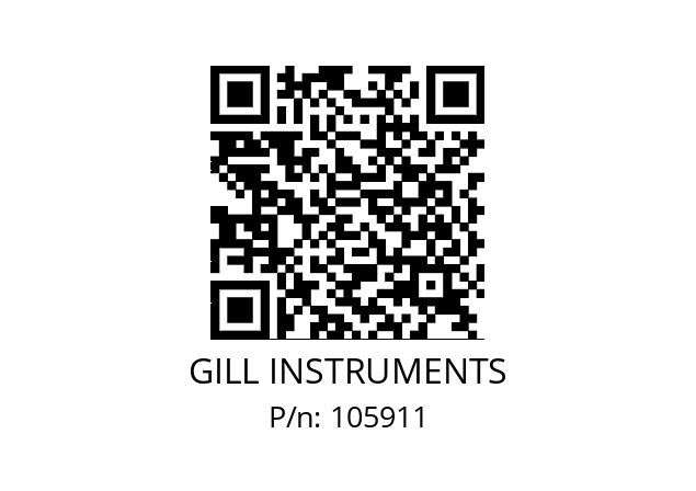   GILL INSTRUMENTS 105911