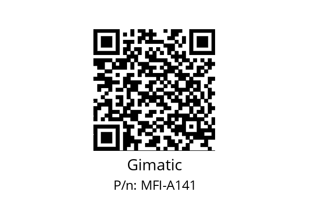   Gimatic MFI-A141