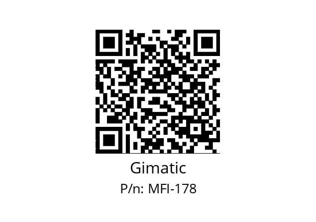   Gimatic MFI-178