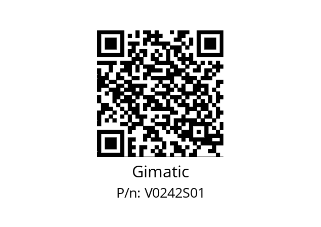   Gimatic V0242S01