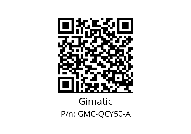   Gimatic GMC-QCY50-A