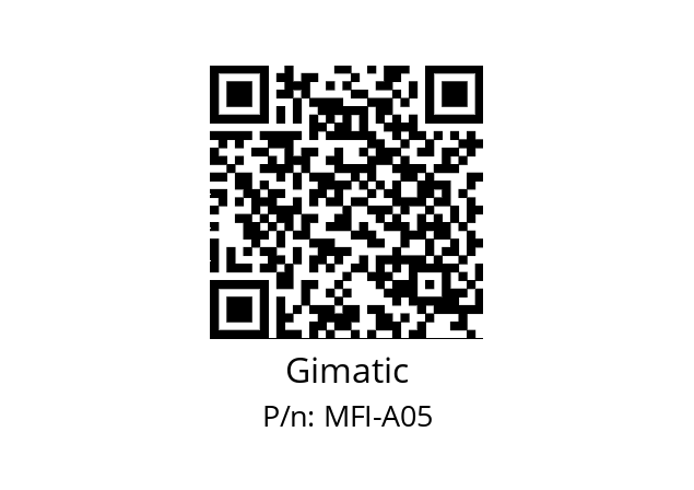   Gimatic MFI-A05