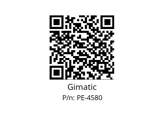   Gimatic PE-4580