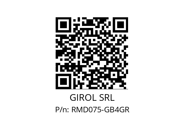   GIROL SRL RMD075-GB4GR