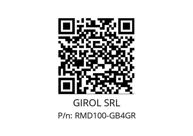   GIROL SRL RMD100-GB4GR