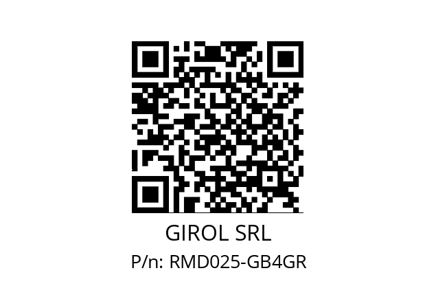   GIROL SRL RMD025-GB4GR