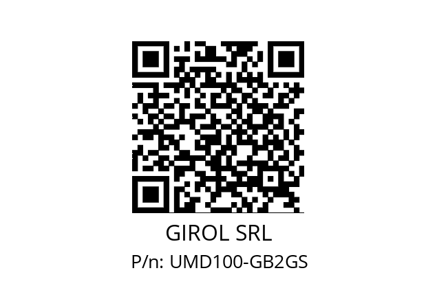   GIROL SRL UMD100-GB2GS