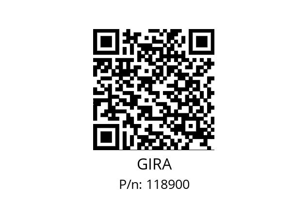   GIRA 118900