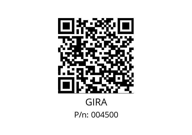   GIRA 004500