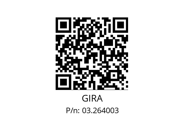   GIRA 03.264003