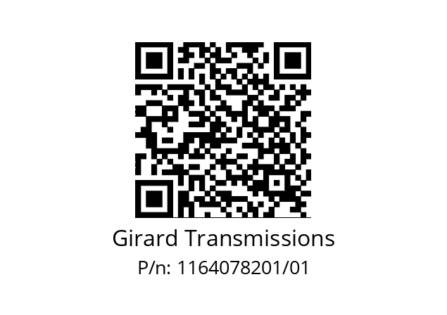   Girard Transmissions 1164078201/01