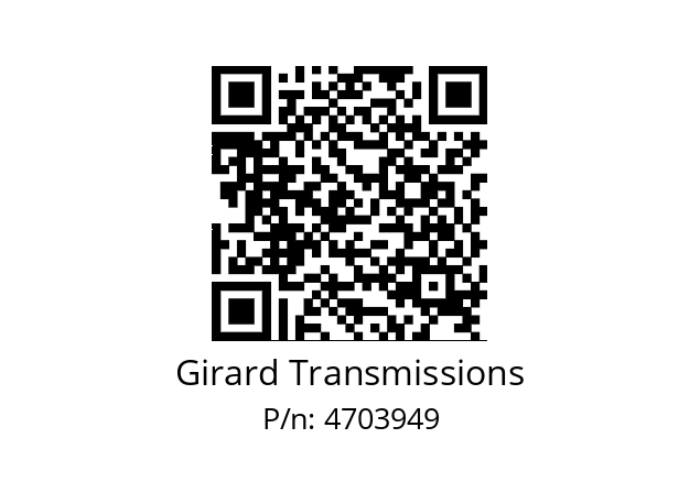   Girard Transmissions 4703949