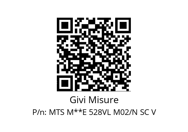   Givi Misure MTS M**Е 528VL M02/N SC V