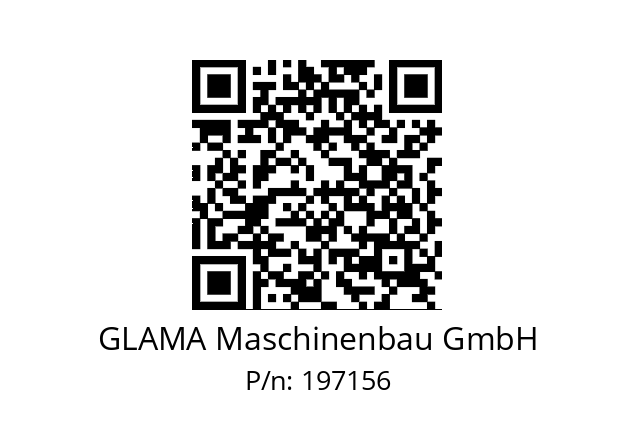   GLAMA Maschinenbau GmbH 197156