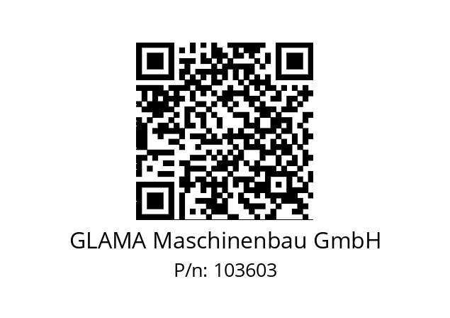   GLAMA Maschinenbau GmbH 103603