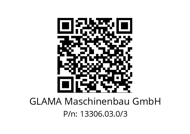   GLAMA Maschinenbau GmbH 13306.03.0/3