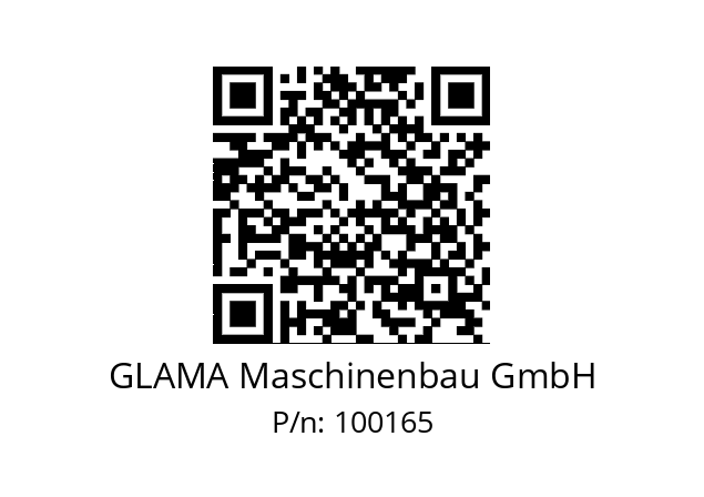   GLAMA Maschinenbau GmbH 100165