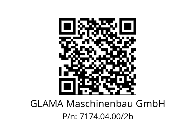   GLAMA Maschinenbau GmbH 7174.04.00/2b