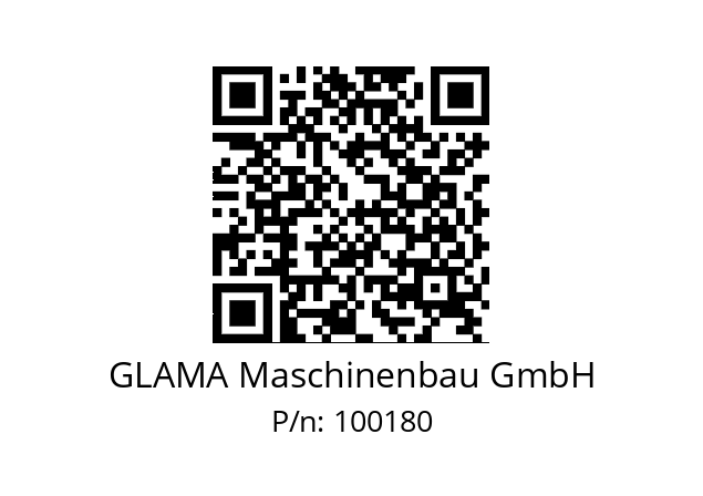   GLAMA Maschinenbau GmbH 100180