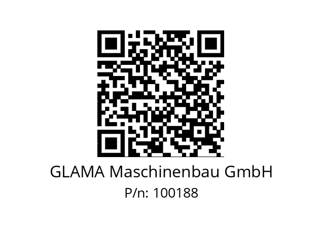   GLAMA Maschinenbau GmbH 100188