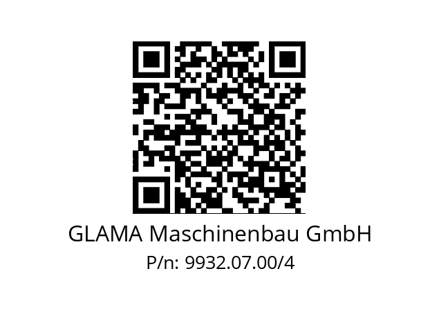   GLAMA Maschinenbau GmbH 9932.07.00/4