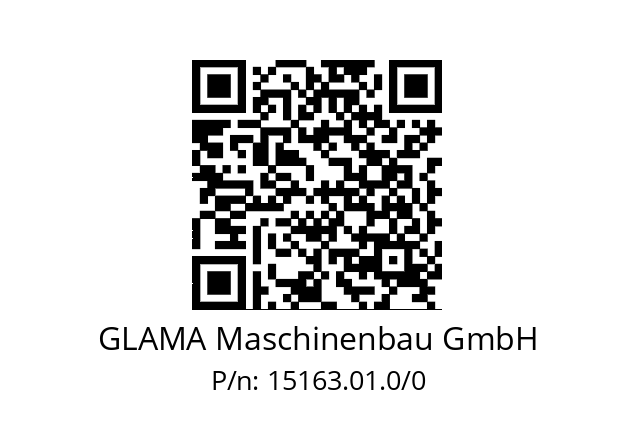   GLAMA Maschinenbau GmbH 15163.01.0/0