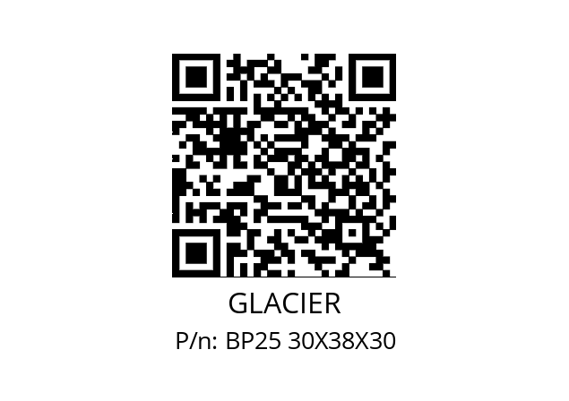   GLACIER BP25 30X38X30