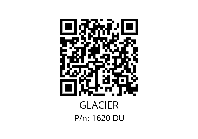   GLACIER 1620 DU