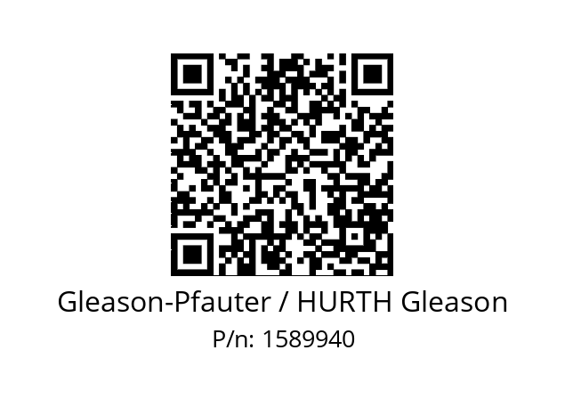   Gleason-Pfauter / HURTH Gleason 1589940